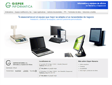 Tablet Screenshot of gispernavarra.com